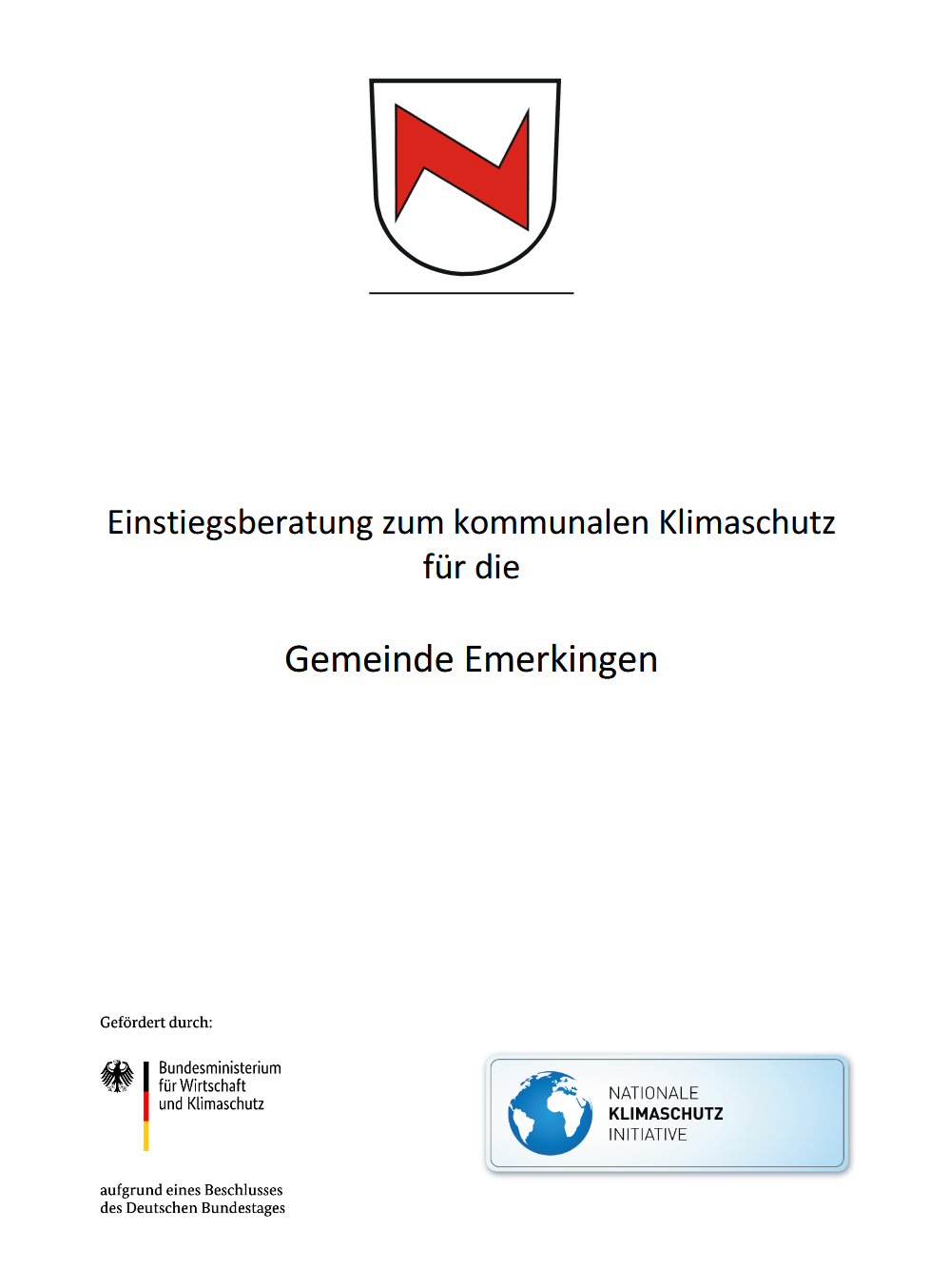 Titelbild der aktuellen Einladung zur Gemeinderatssitzung, Link zum Download